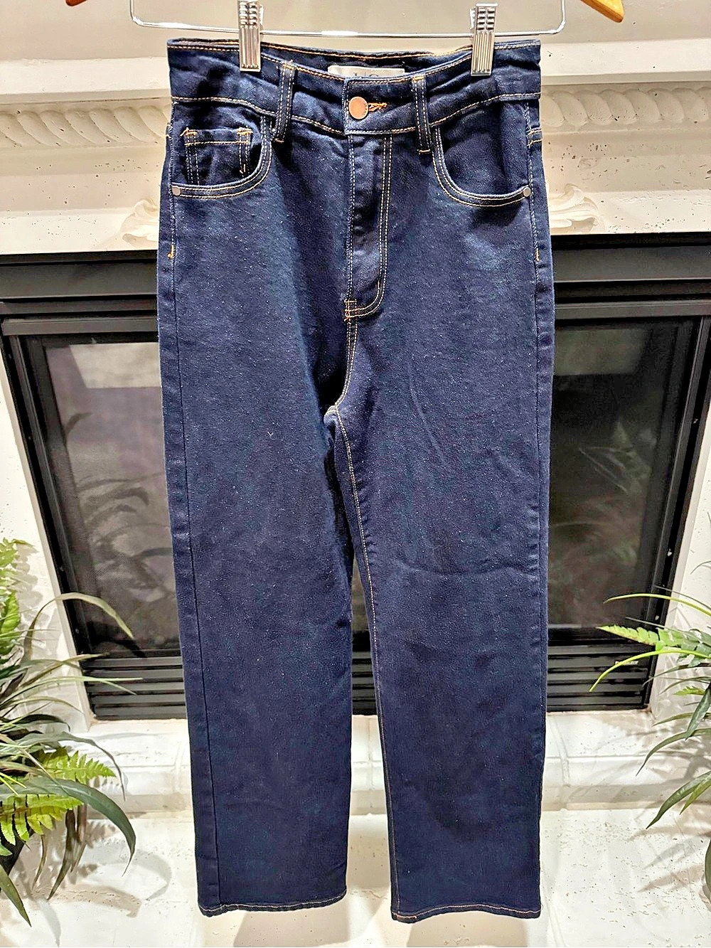 Lizette Collection Skinny Jeans in Blue Size Small Like New